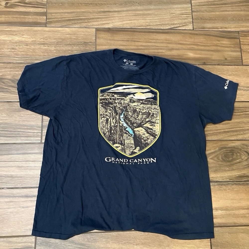Columbia Grand Canyon National Park Graphic T-Shirt Navy Men's XXL